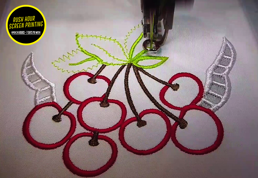 Single and Multicolor Embroidery